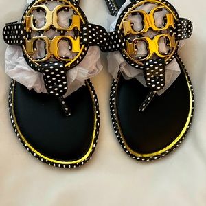 Tory Burch Polka Dot Sandals 9.5